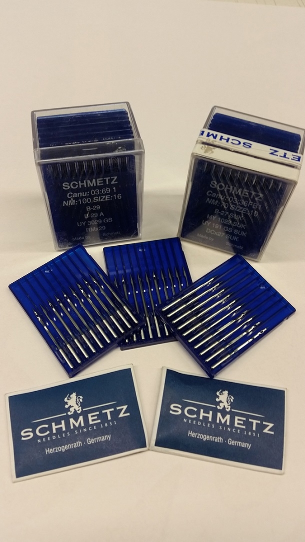 Aghi Per Macchina Da Cucire Schmetz – Scegli Il Tipo E La Misura: Regular 65/9 Con Infila Ago, Qualità Premium, Vasta Gamma Per Pelle, Stretch, Microtex E Altro